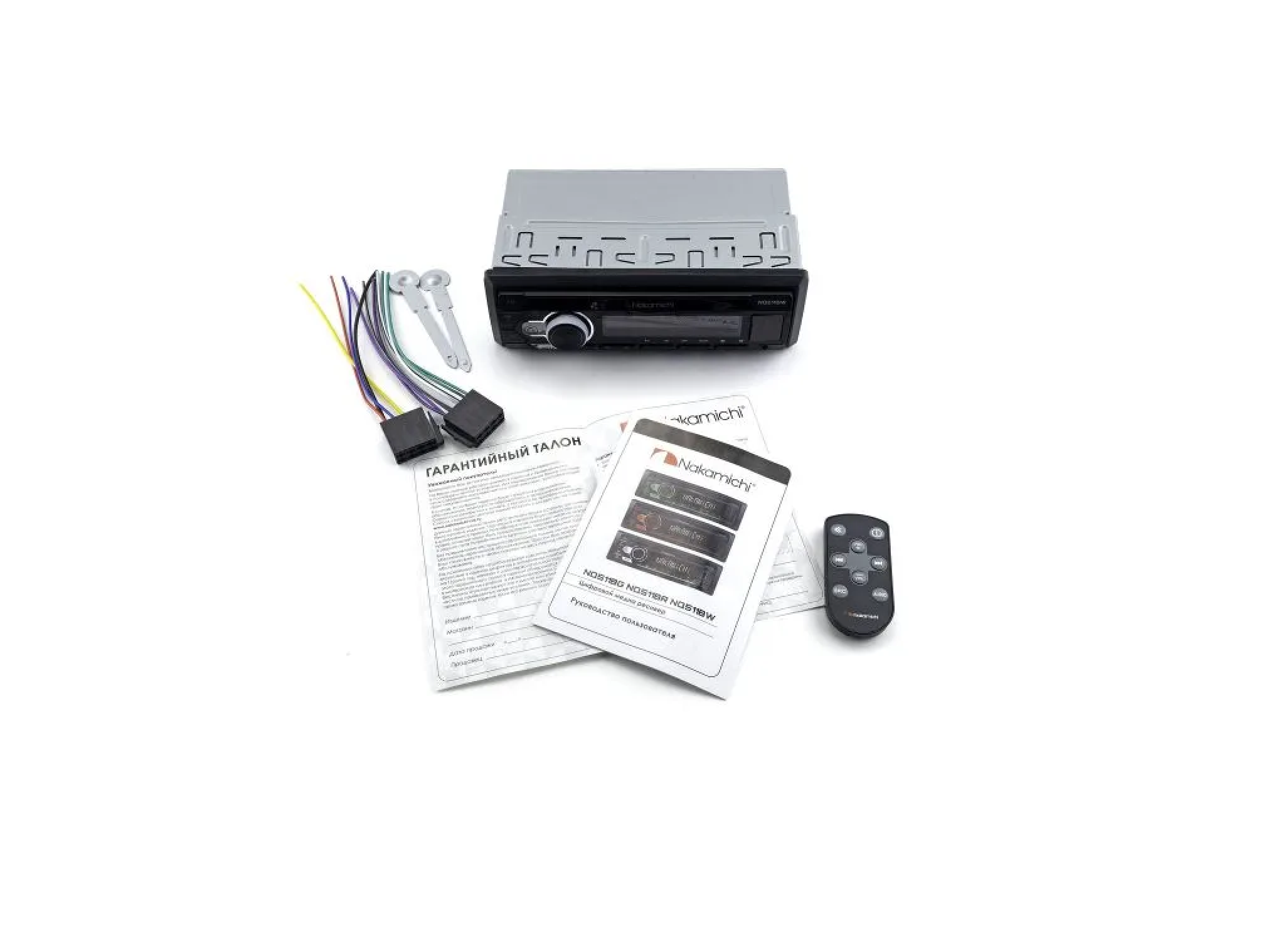 Автомагнитола 1DIN Nakamichi NQ511BG — изображение 3